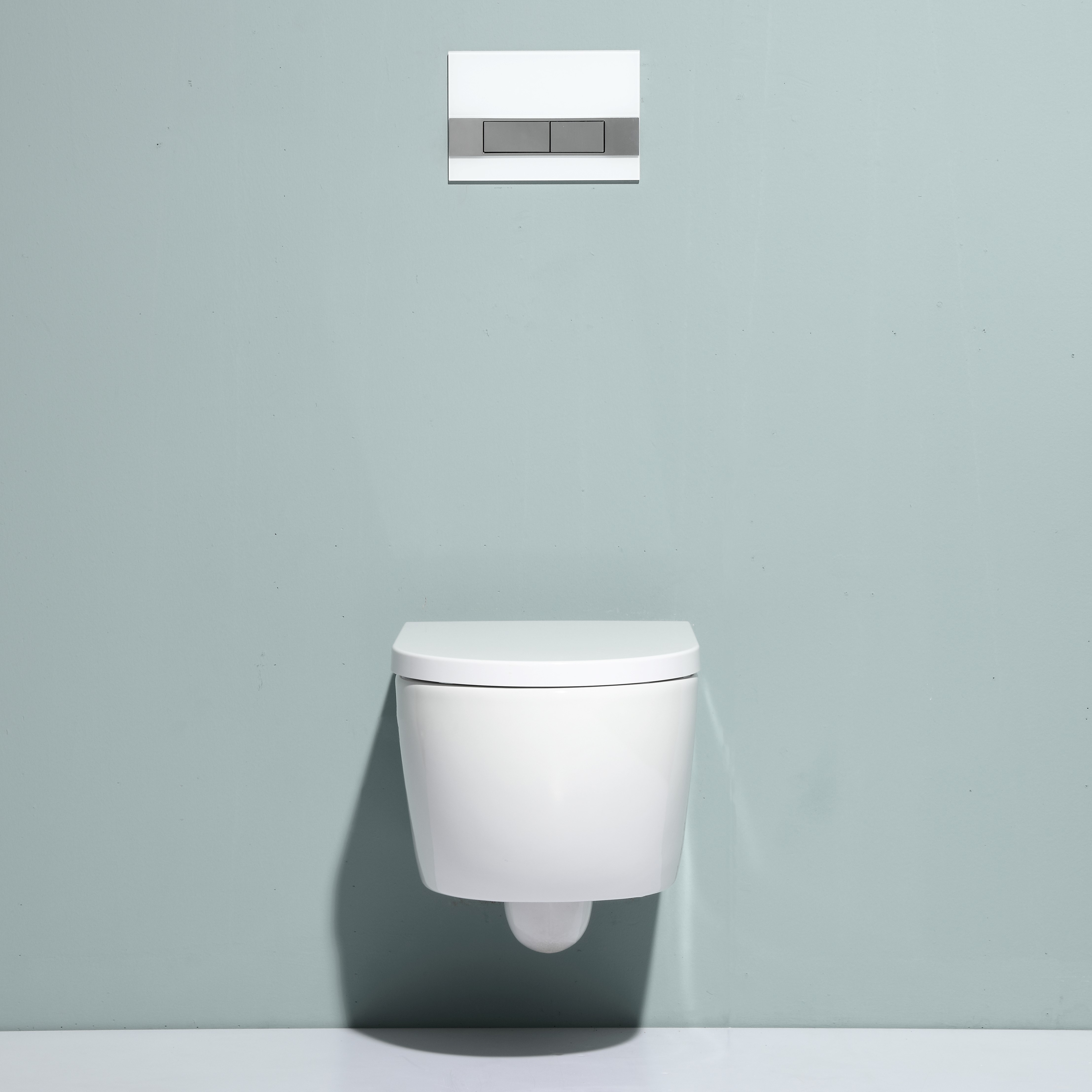 BF2468 Rimless Wall Hung Toilet 540×360×350mm 3/6L Washdown Ceramic WC with Nano Coating