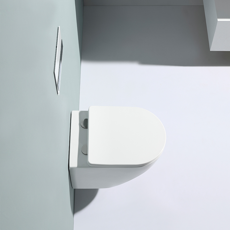 Modern Wall-Hung Toilet BF2469｜Ultra-Quiet Dual Flush｜Rimless Hygienic Ceramic Toilet