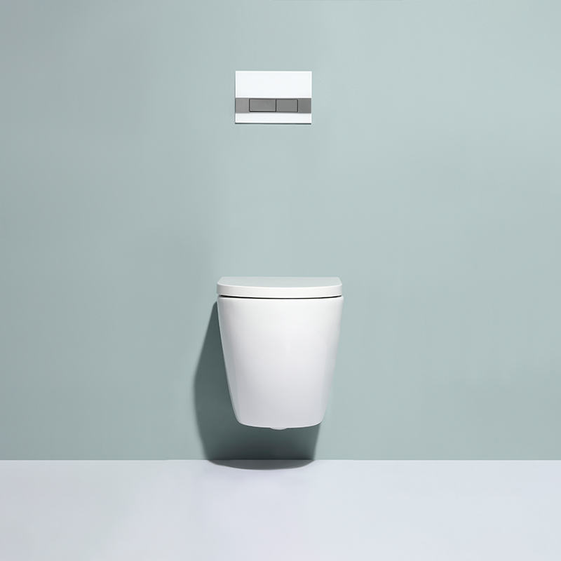 Modern Wall-Hung Toilet BF2469｜Ultra-Quiet Dual Flush｜Rimless Hygienic Ceramic Toilet
