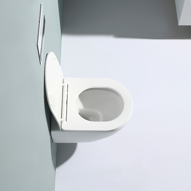 Modèle 2478D WC Suspendu Moderne en Céramique avec Abattant Soft Close