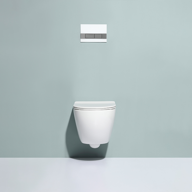 Modèle 2478D WC Suspendu Moderne en Céramique avec Abattant Soft Close