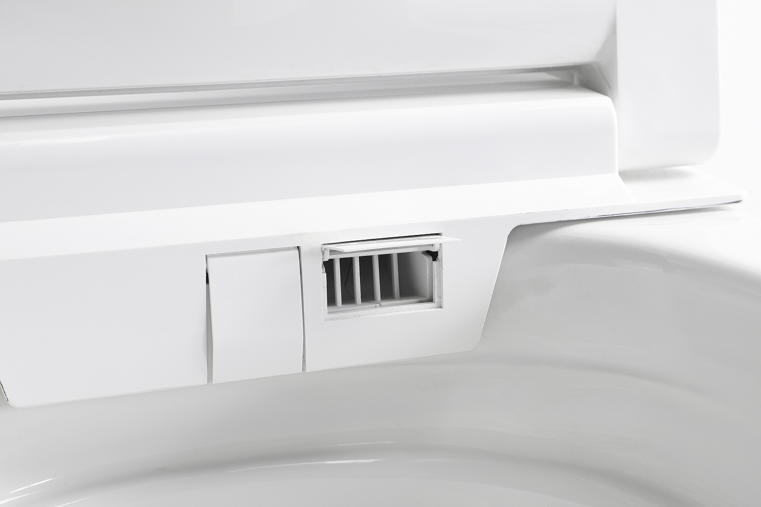 Inodoro Inteligente Suspendido en la Pared – Modelo 2499, Tapa Automática, Ducha Femenina, Descarga Ecológica