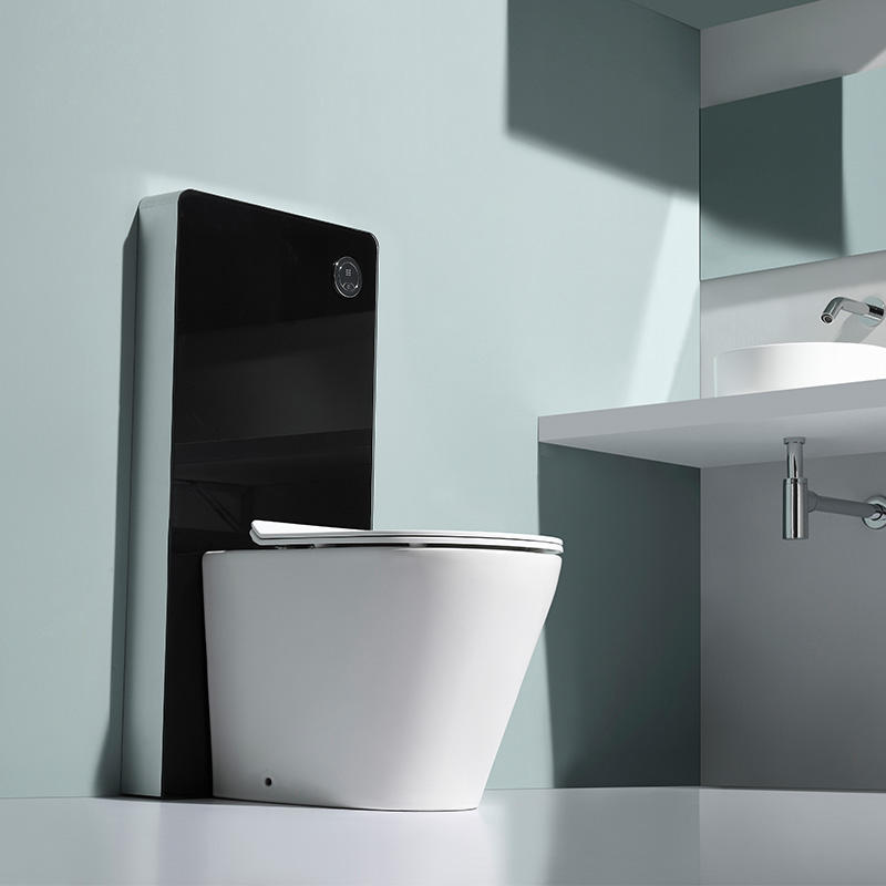 BF2580A Rimless Wall Hung Toilet | Ceramic Washdown Dual Flush 560x360x410mm