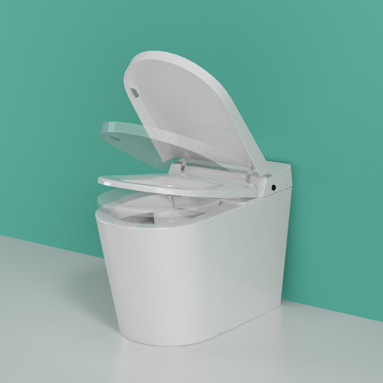 SMART TOILET mit automatischer Deckelöffnung – 110/220V Elektrisches Dusch-WC