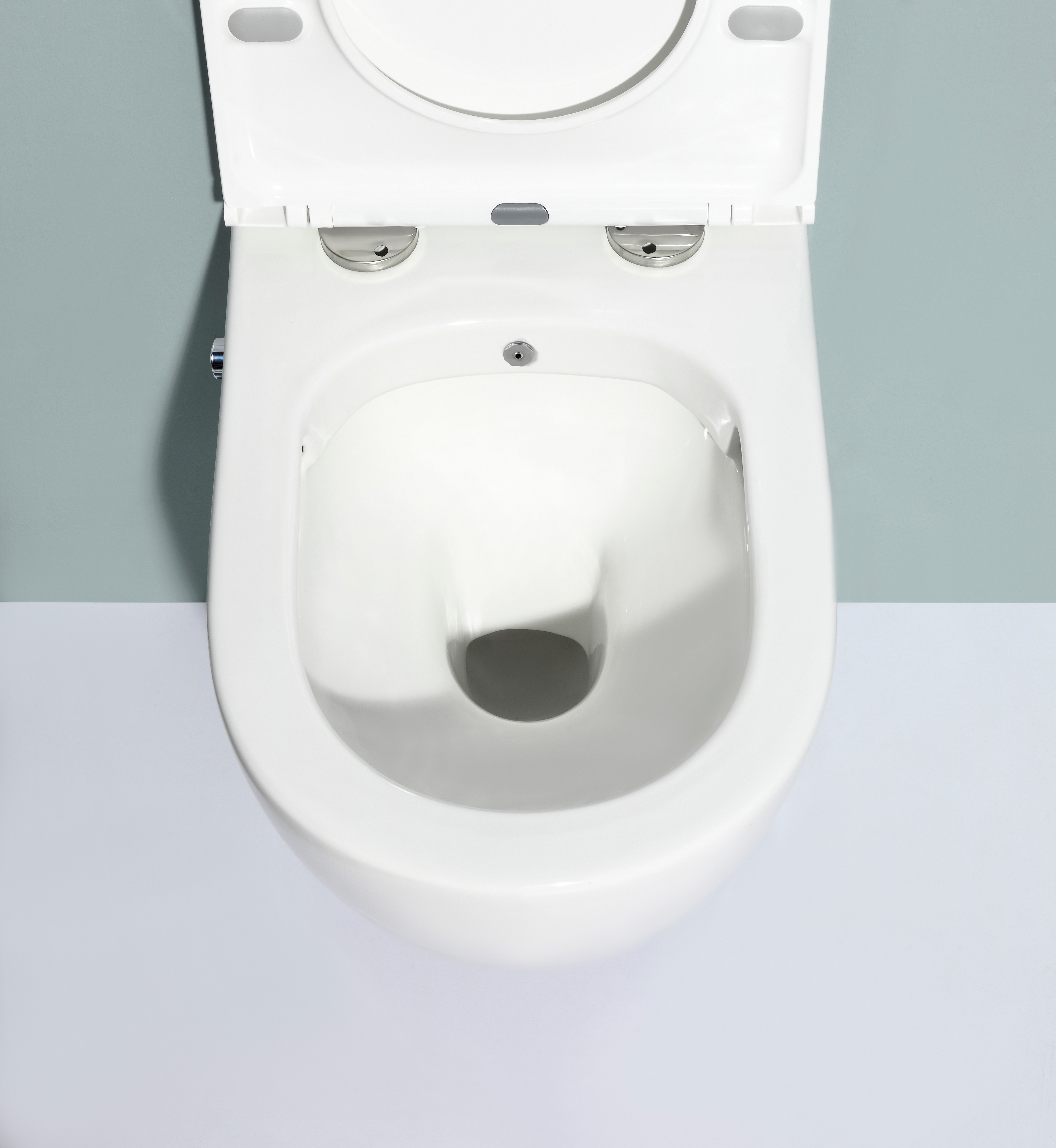 2476-BD Rimless Wall Hung Toilet with Built-in Shower – Smart Hygiene & Space Efficiency