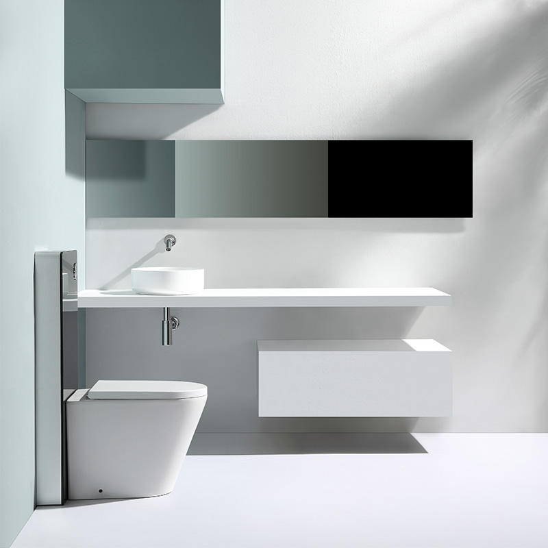 BF2580 Back-to-Wall Ceramic Toilet, 560×360×410 mm, 3.0–6.0 L Washdown Flush, Soft-Close UF Seat
