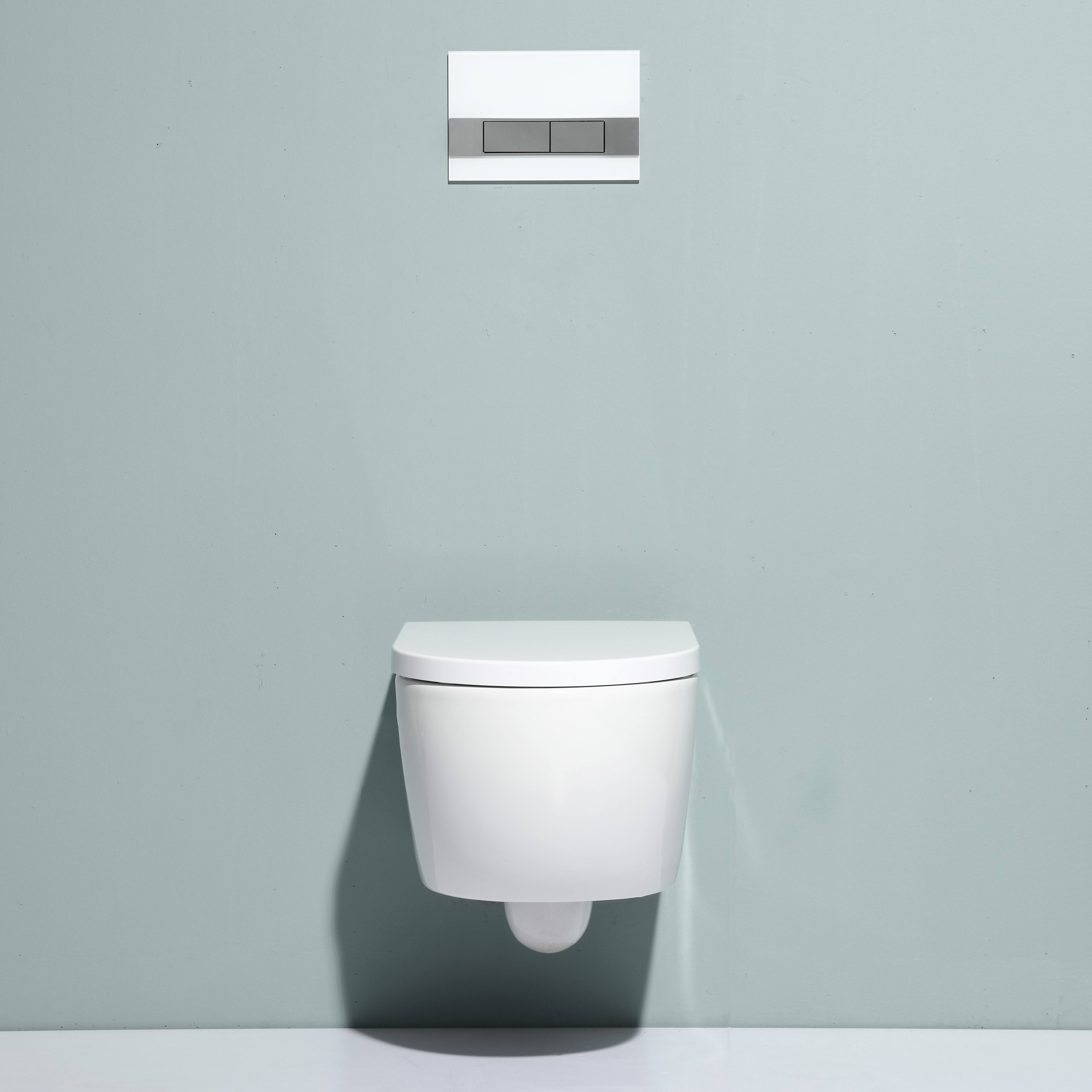 BF2468 Rimless Wall-Hung Ceramic Toilet with Nano Coating