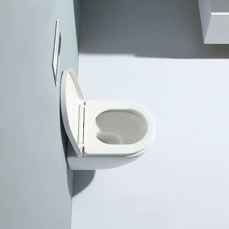 BF2478 Rimless Wall-Hung Ceramic Toilet with UF Seat, 3/6L Washdown Flush