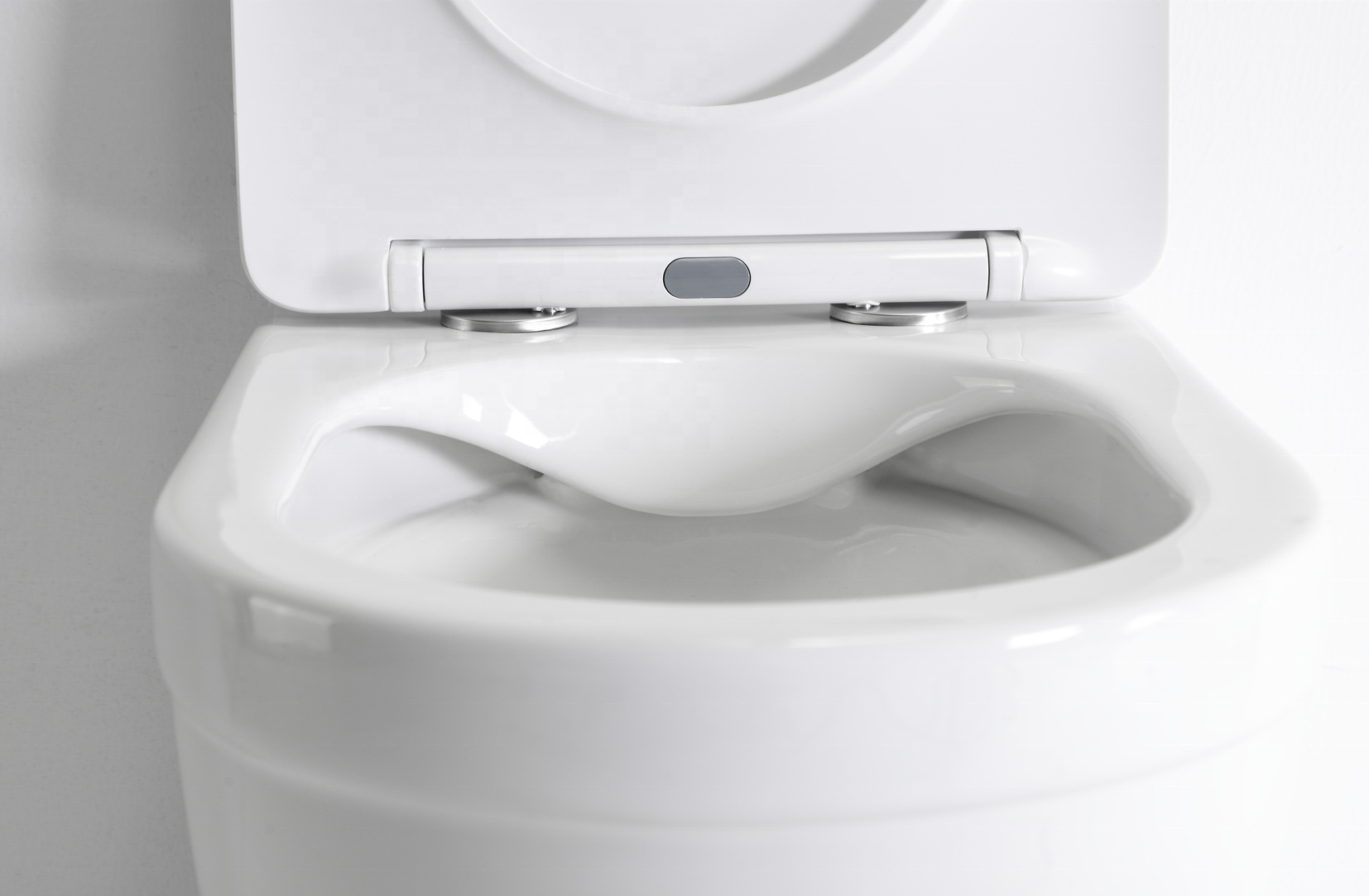 BF2442 Wall Hung Toilet – Rimless Modern Compact Floating WC