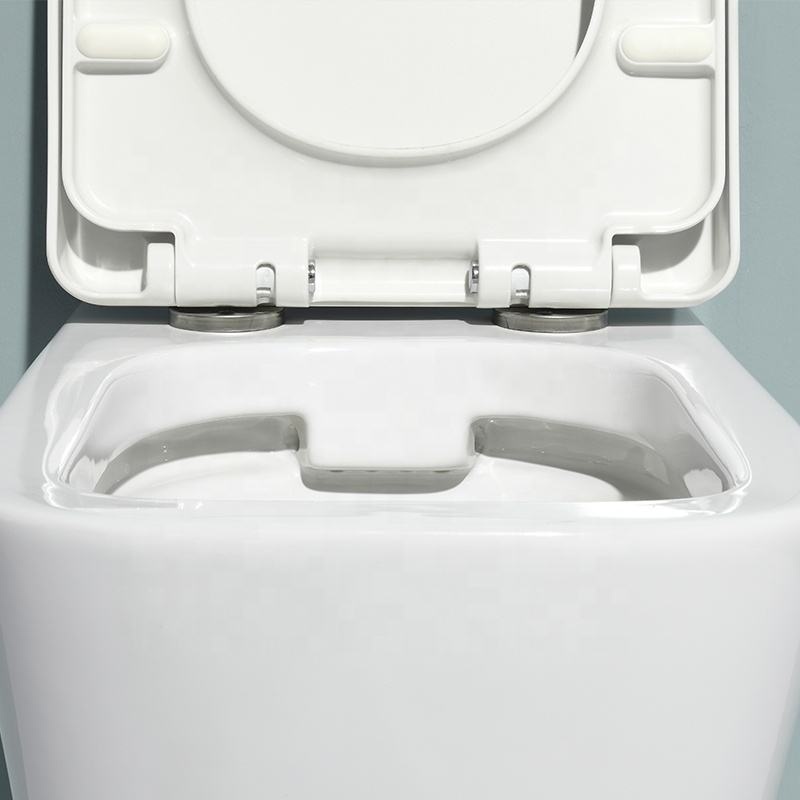 BF2470 Wandhängendes WC – Modernes, randloses Keramik-WC mit Absenkautomatik