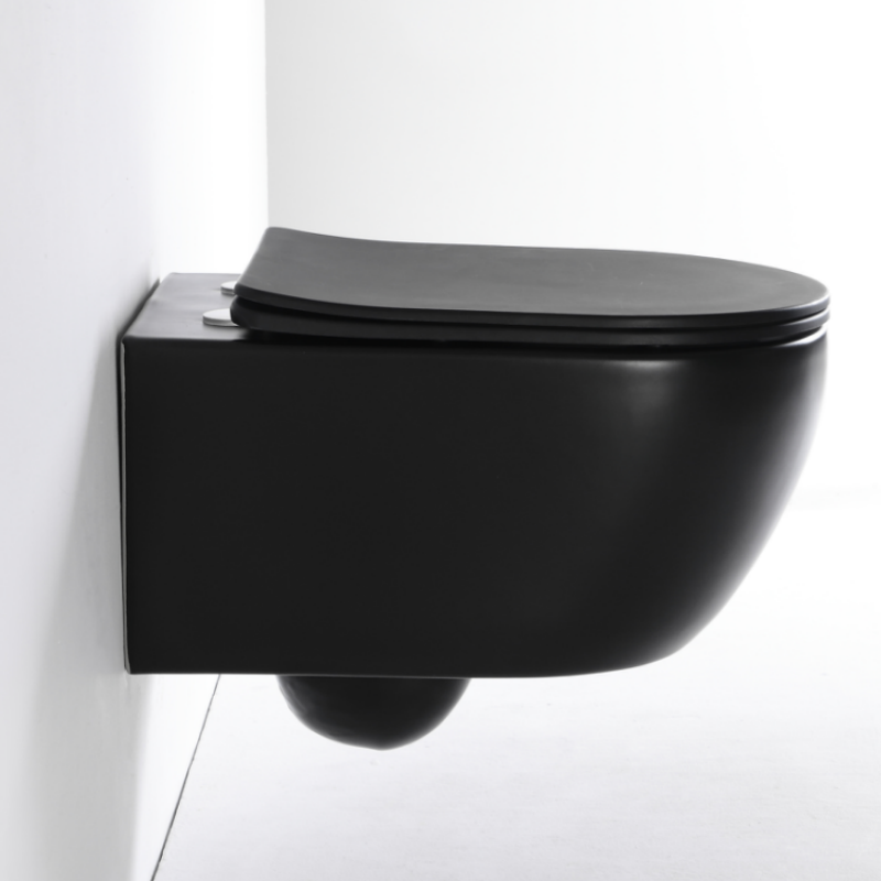 BF2468 Rimless Wall Hung Ceramic Toilet 540x360x350mm