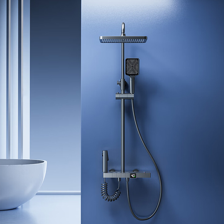 BF-H850 Modern One-Piece Smart Ceramic Toilet with Integrated Control Panel