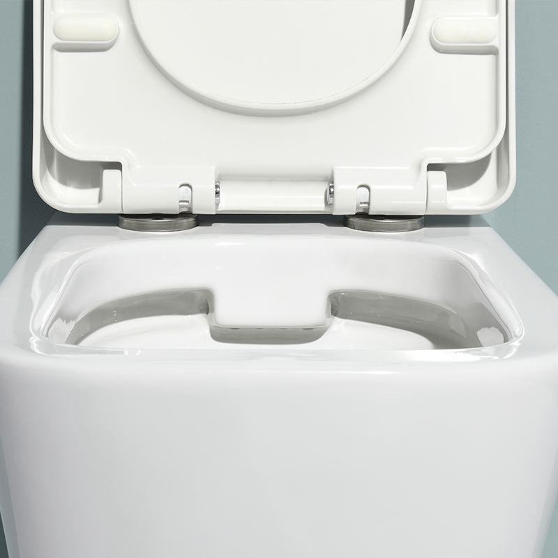 BF2472 Wall-Hung Ceramic Toilet with 3/6L Washdown Flush and Soft-Close UF Seat