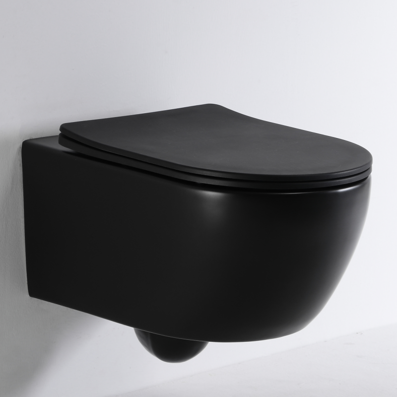BF2468 Rimless Wall-Hung Ceramic Toilet 540×360×350 mm with 3/6 L Flush