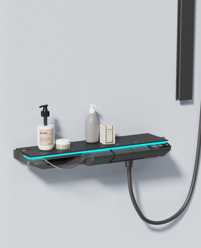BF-9920mini Smart Touch Shower Thermostatic Wall Mounted Shower System