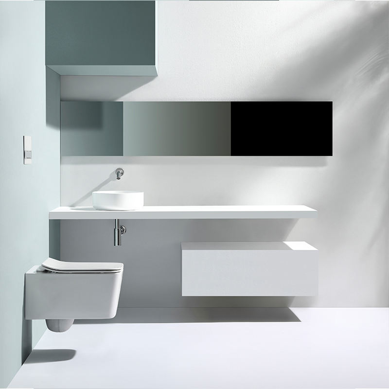 BF2467A White Wall Hung Ceramic Toilet