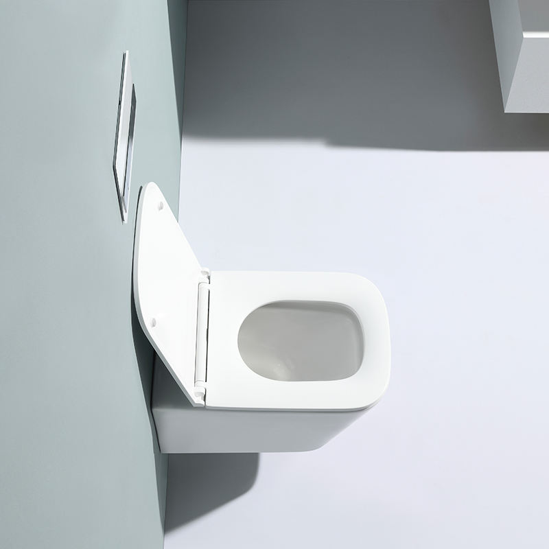 BF2417E Wall Hung Toilet with Vortex Flush and Soft Close UF Seat