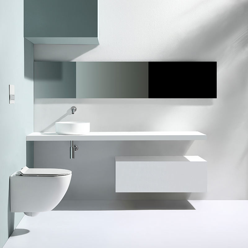 BF2478D Wall-Hung Ceramic Toilet with New Vortex Washing and 3–6L Water Consumption