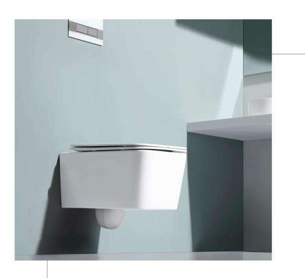 Modern Smart Toilet with Automatic Opening Washing Heating Remote Control