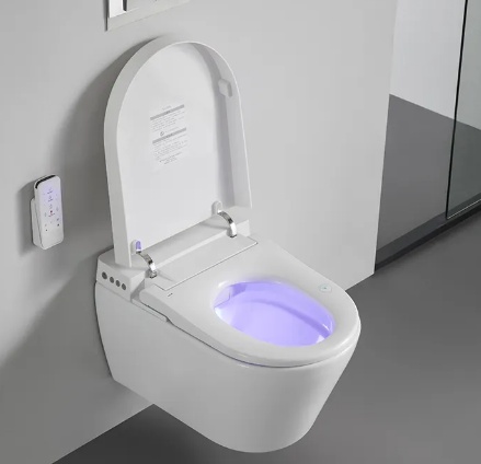 BF2497 Smart Wall-Hung Toilet with LED Night Light & Remote