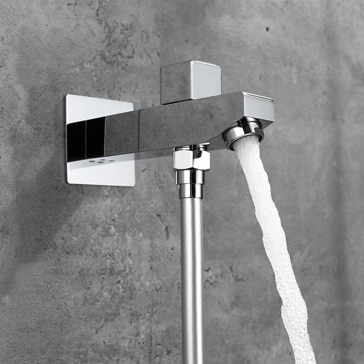 BF98110H Silver Shower System Stainless Steel & Silicone Top Shower