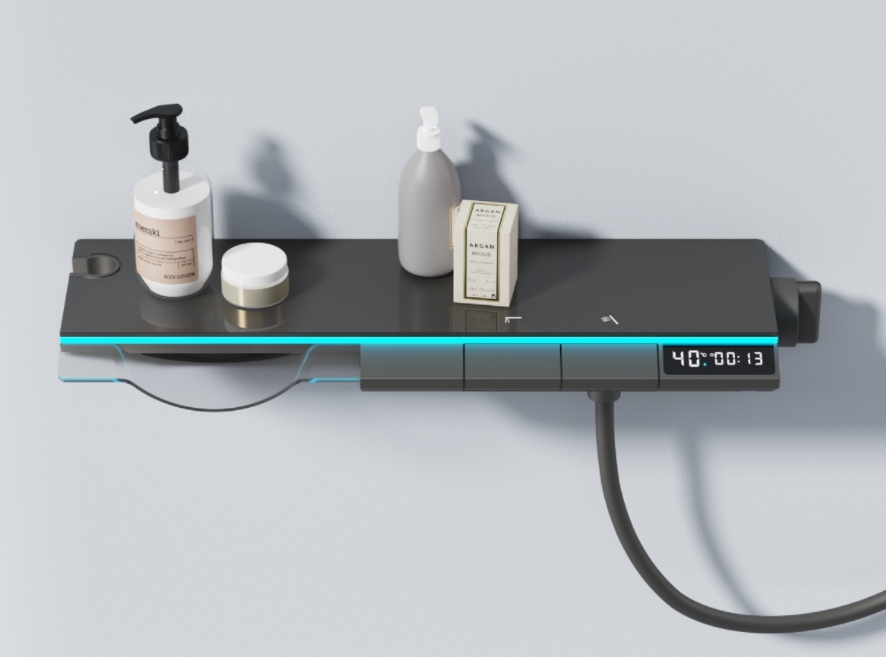 BF-9920mini Smart Touch Shower Thermostatic Wall Mounted Shower System