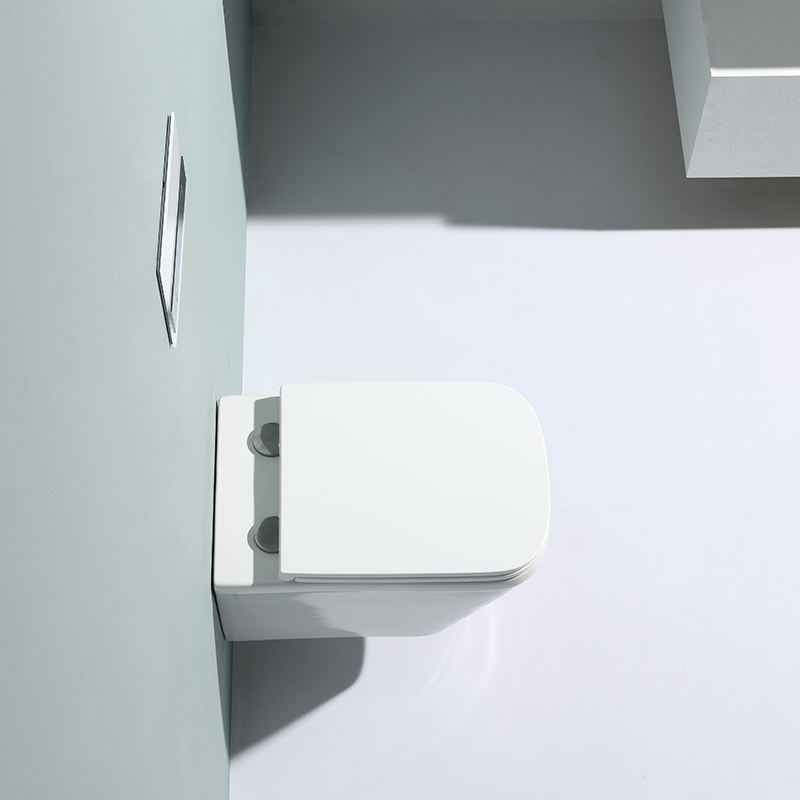 BF2472 Wall-Hung Toilet 530×345×350mm Washdown Flushing Soft Close UF Seat