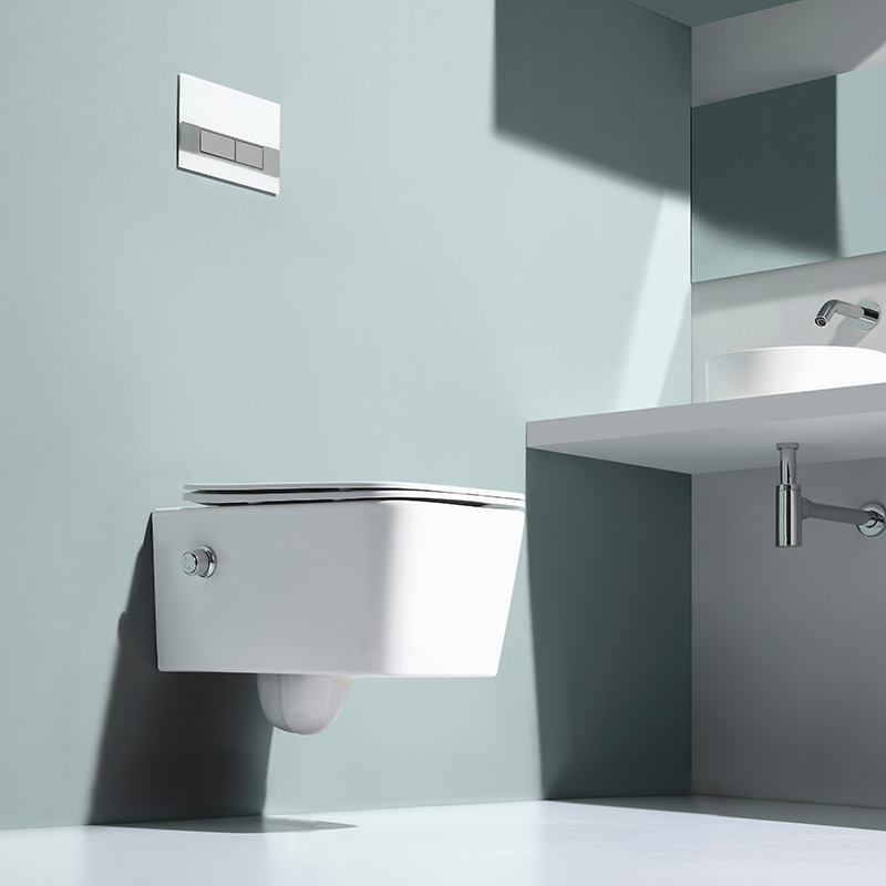 Modern Smart Toilet with Automatic Opening Washing Heating Remote Control