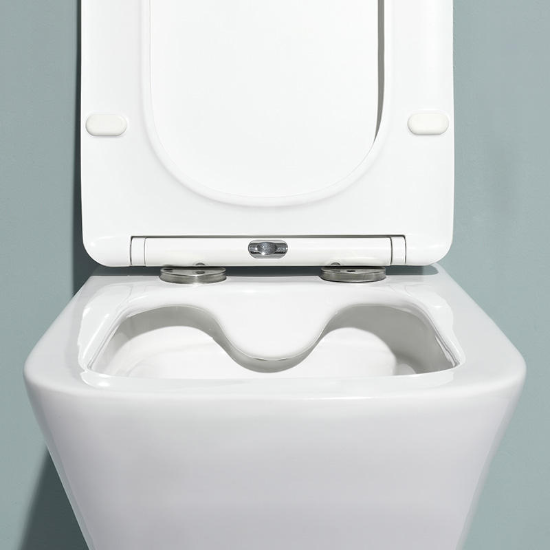 BF2482 Modern Ceramic Wall Hung Toilet with Nano Self-Cleaning Glaze