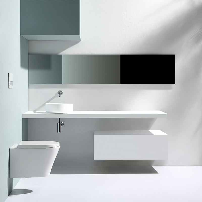 Modern Rimless Wall Hung Toilet Ceramic Bathroom WC BF2490