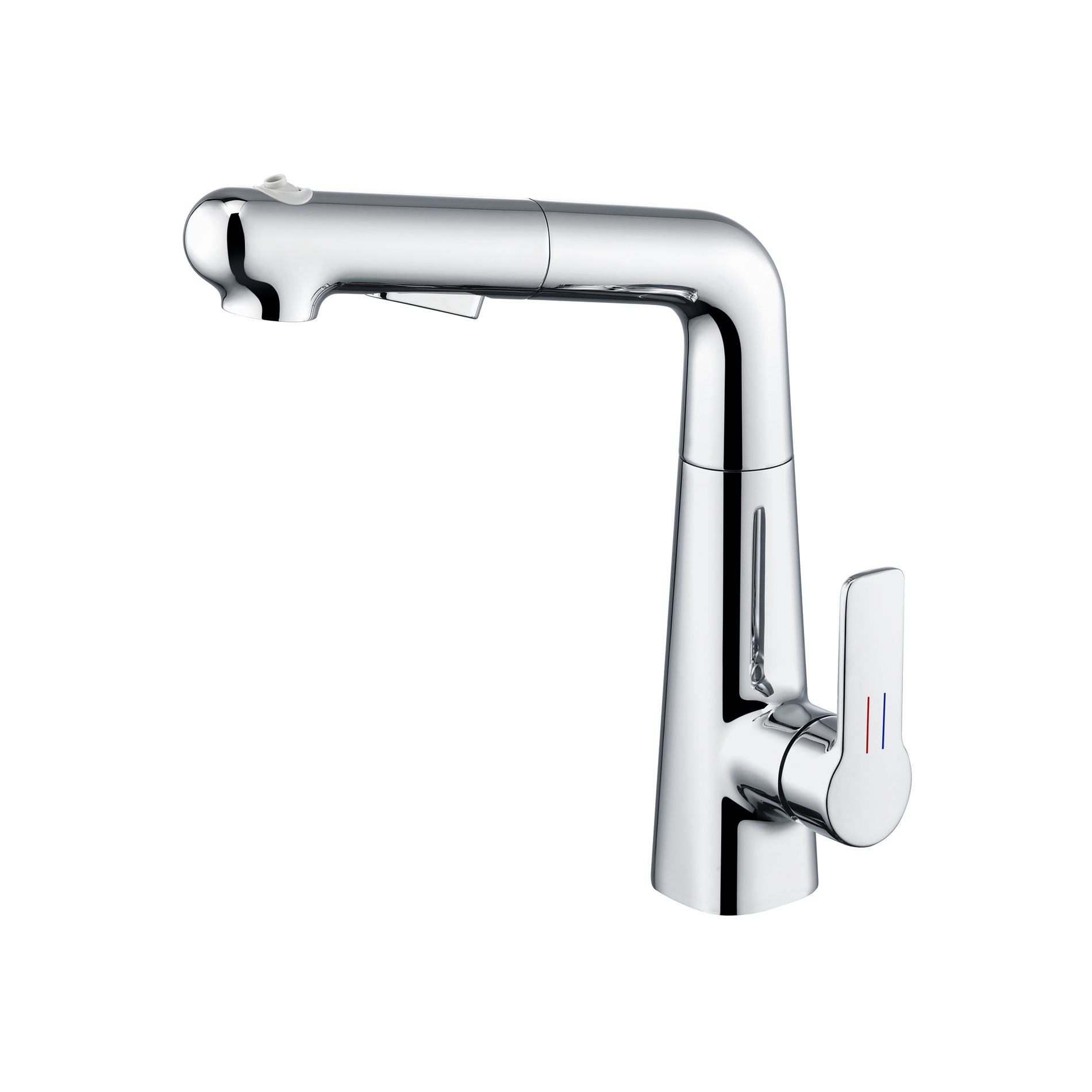 Faucet with Pull-Out Sprayer, 3 Spray Modes