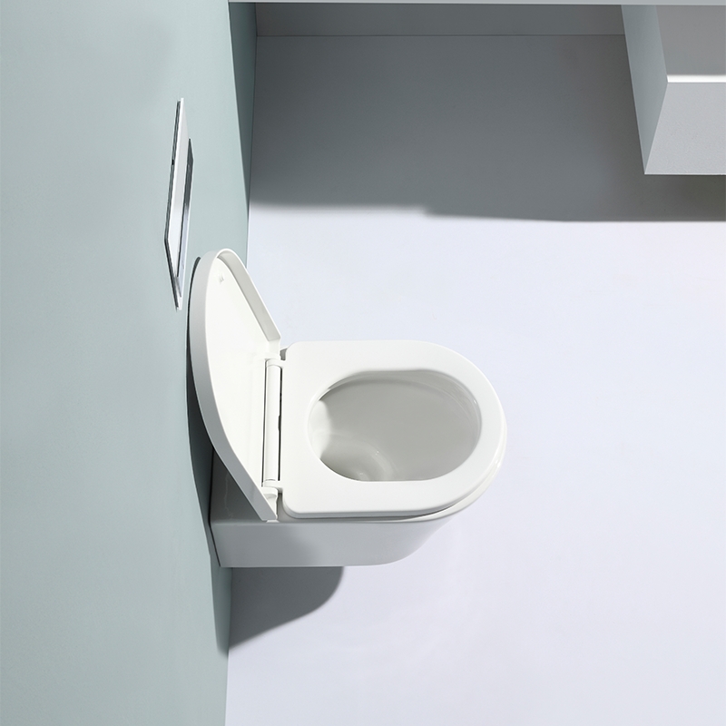 Modern Rimless Wall Hung Toilet Ceramic Bathroom WC BF2490
