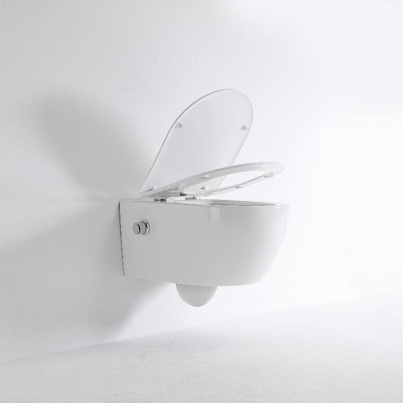 BF2468D-BD Wall-Hung Smart Toilet with Bidet | Rimless Quiet Flush | Space-Saving Design