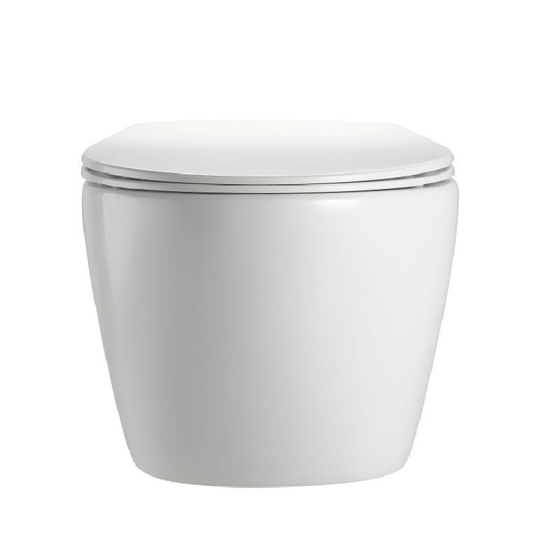 Modern Wall-Hung Ceramic Toilet | Soft-Close Seat | Rimless Hygienic Design BF2475D