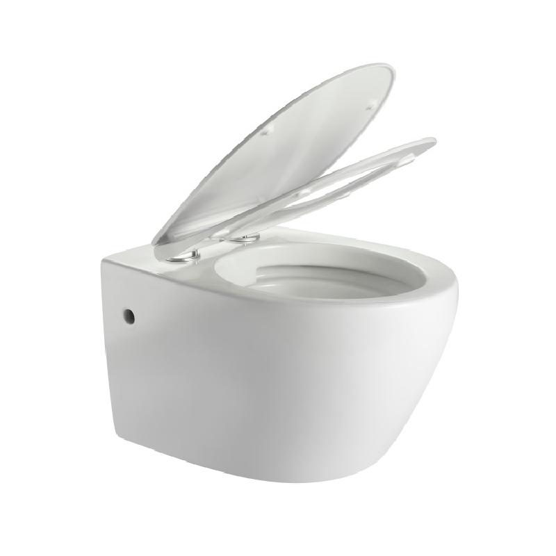 BF2475D Wall Mounted Toilet | Anti-Stain, Soft Close, Durable Ceramic Design