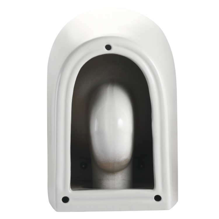 Hangend Toilet BF2476D – Modern Ontwerp, Krachtige Spoeling, Waterbesparend, Compact