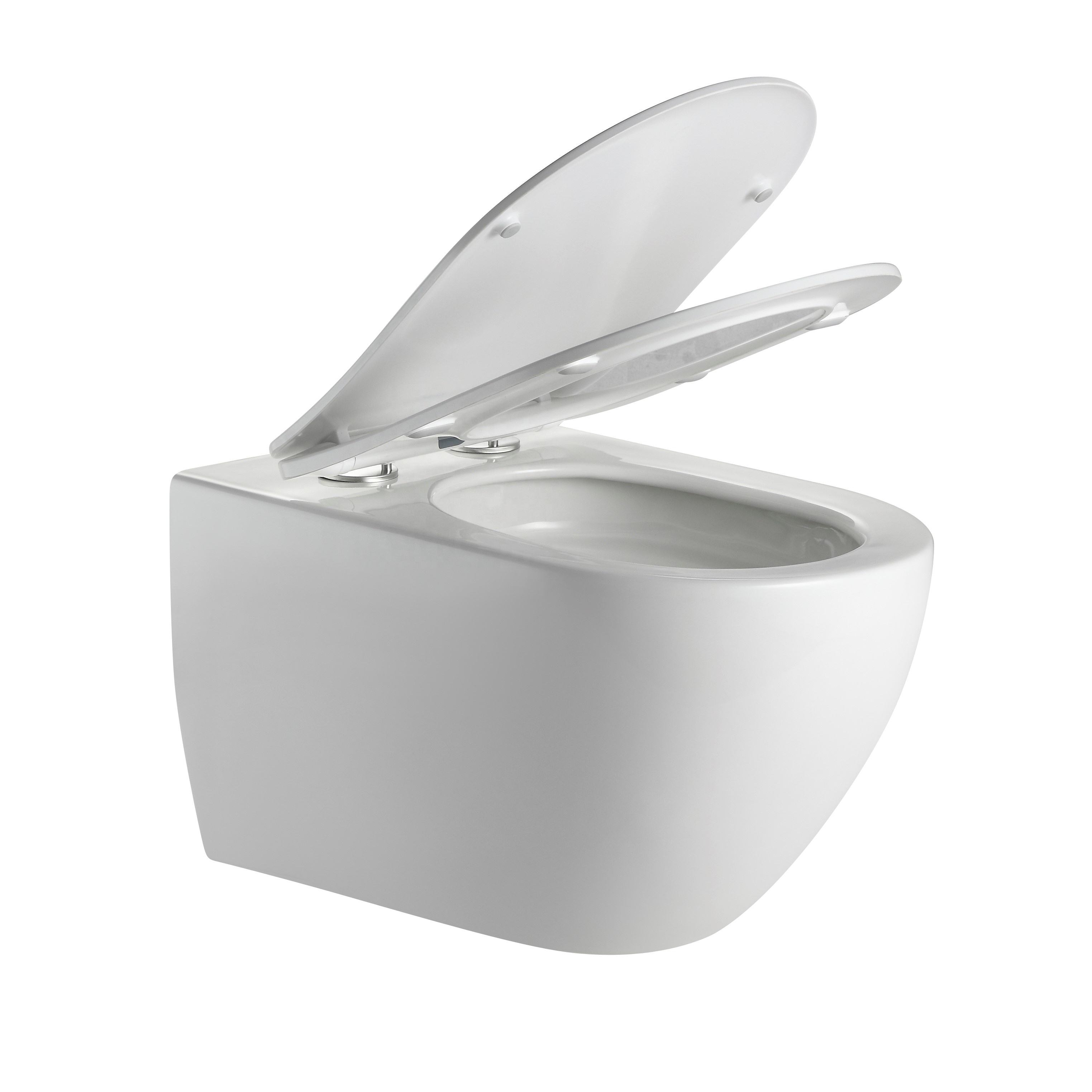 Reverse Rotational Flushing Toilet