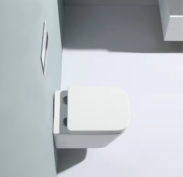 BF2470 Modern Wall Hung Toilet – Minimalist, Water-Saving, Space-Efficient Design