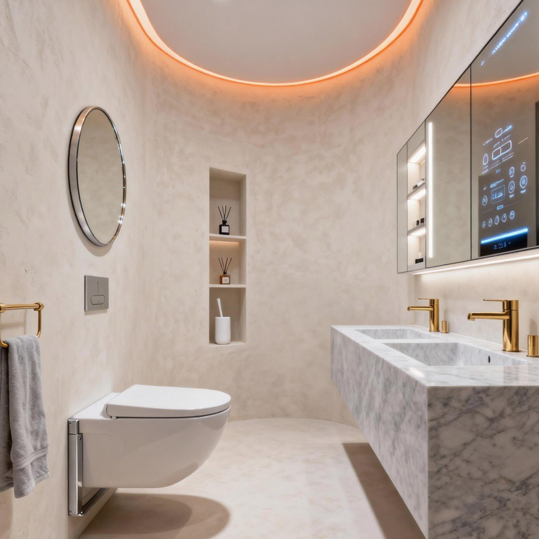 2476E Wall Hung Toilet