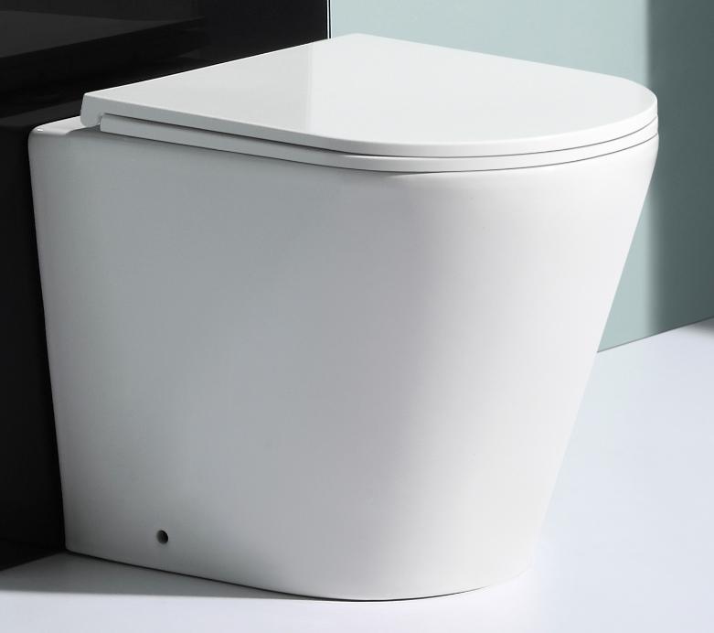 BF2580Modern Minimalist Smart Toilet – Seamless & Compact Ceramic WC