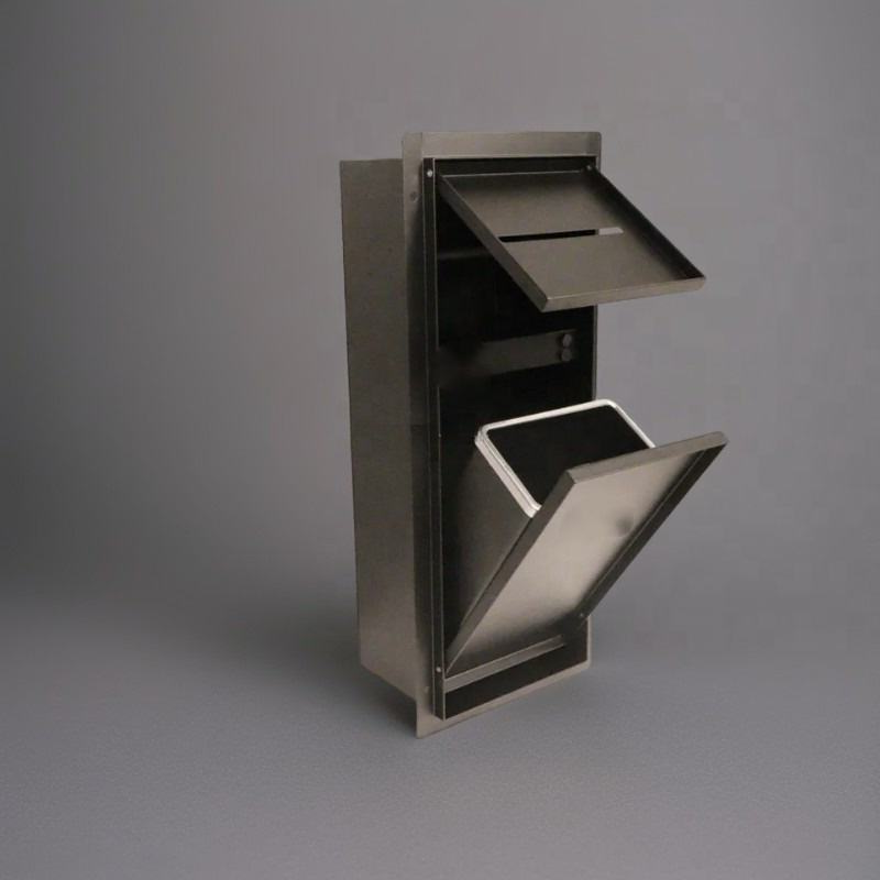 Multi-Functional Tileable Stainless Steel Recessed Bathroom Niche