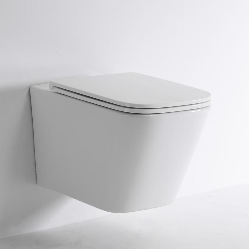 BF2417E Wall Hung Toilet with Vortex Flush and Soft Close UF Seat