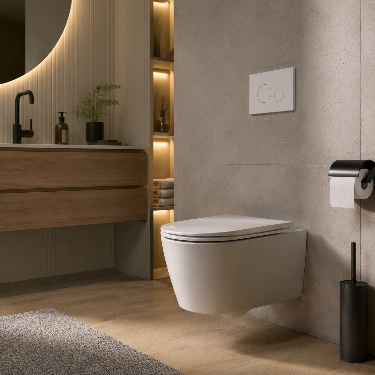 Problèmes Courants et Conseils d’Entretien des Toilettes Suspendues Modernes