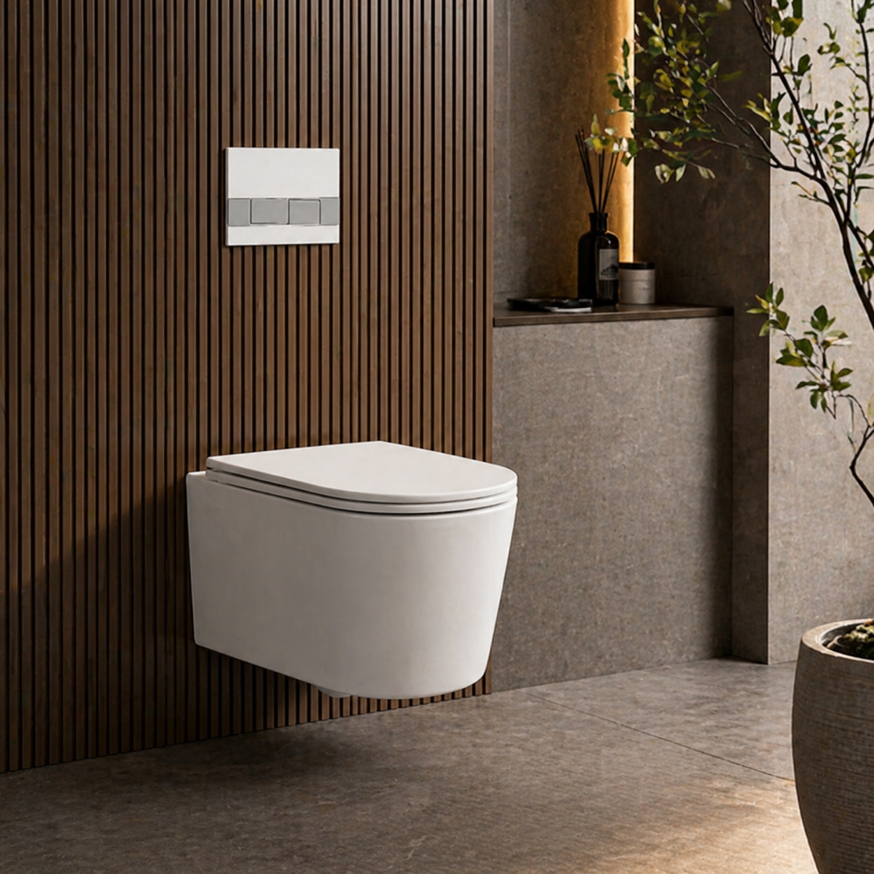 Pourquoi les toilettes suspendues sont l'avenir des toilettes d'entreprise : design, fonctionnalité et durabilité