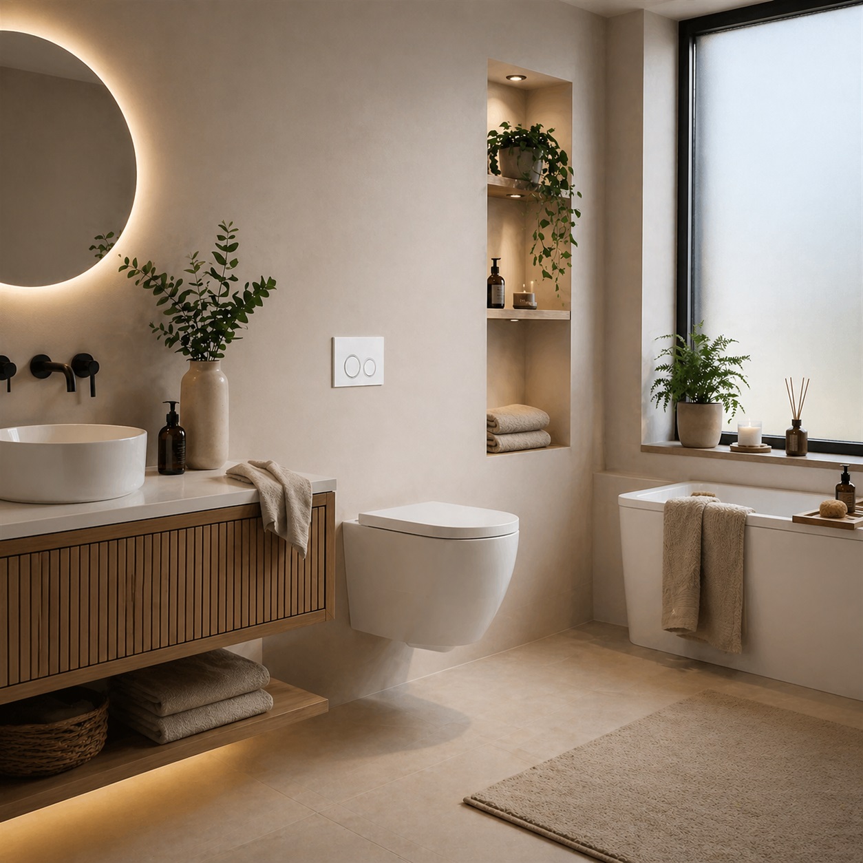 Maximize Your Small Bathroom with a Wall Hung Toilet: The 10㎡ Space Boost You Didn't Know You Needed