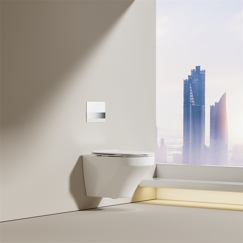 Modern Wall Hung Toilet with Vortex Flush BF2462E Ceramic Bathroom WC