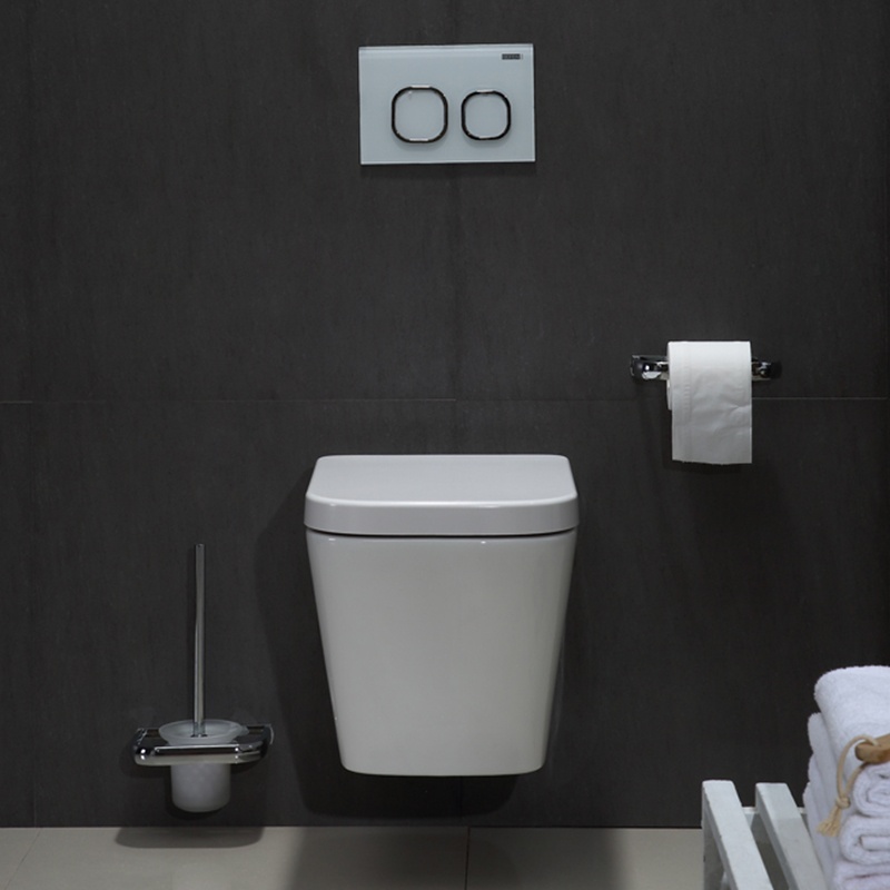 Minimalist Wall Hung Toilet | Modern Space-Saving Ceramic WC