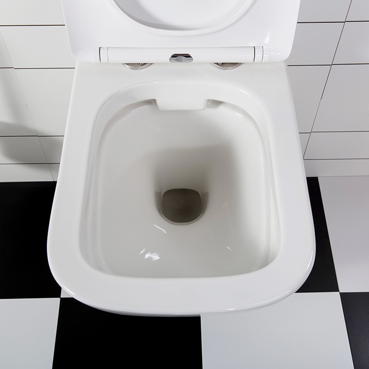 Minimalist Wall Hung Toilet | Modern Space-Saving Ceramic WC