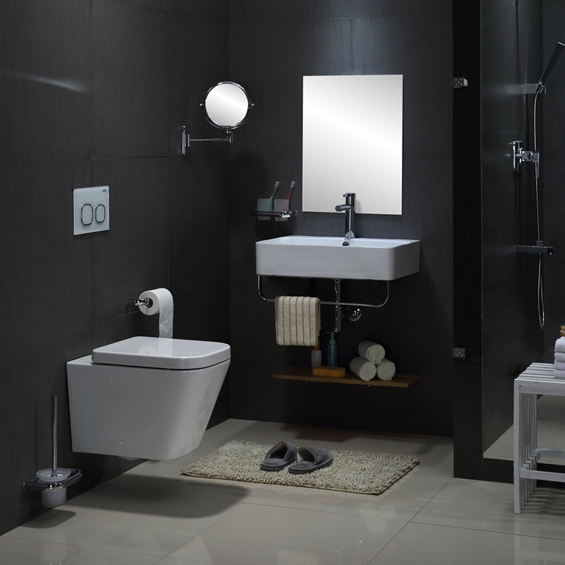 Minimalist Wall Hung Toilet | Modern Space-Saving Ceramic WC