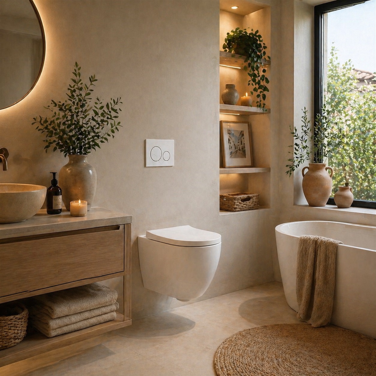 Small Apartment Savior! Wall Hung Toilet: The Secret to Making Your Bathroom Look 10㎡ Bigger